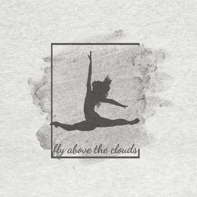 dancer design in grey color by Dancespread